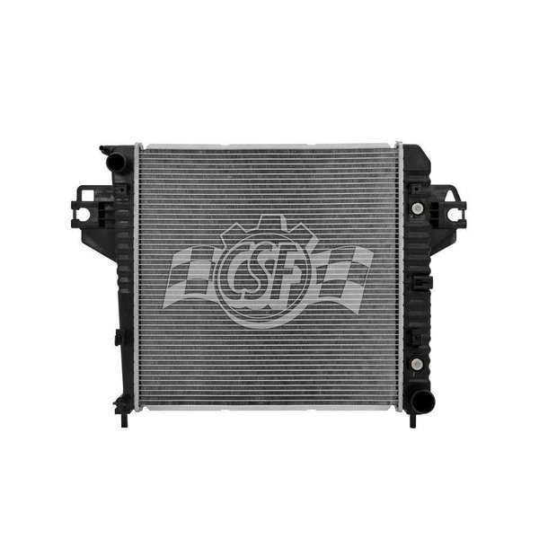 Csf 3363 1 Row Plastic Tank Aluminum Core Radiator 3363 | Zoro